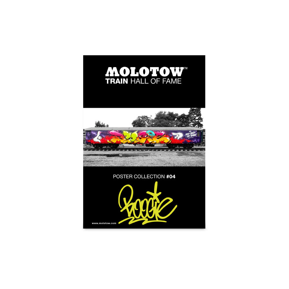 PREORDER Molotow - Merchandise - Posters - Train Hall Of Fame #04 Boogie