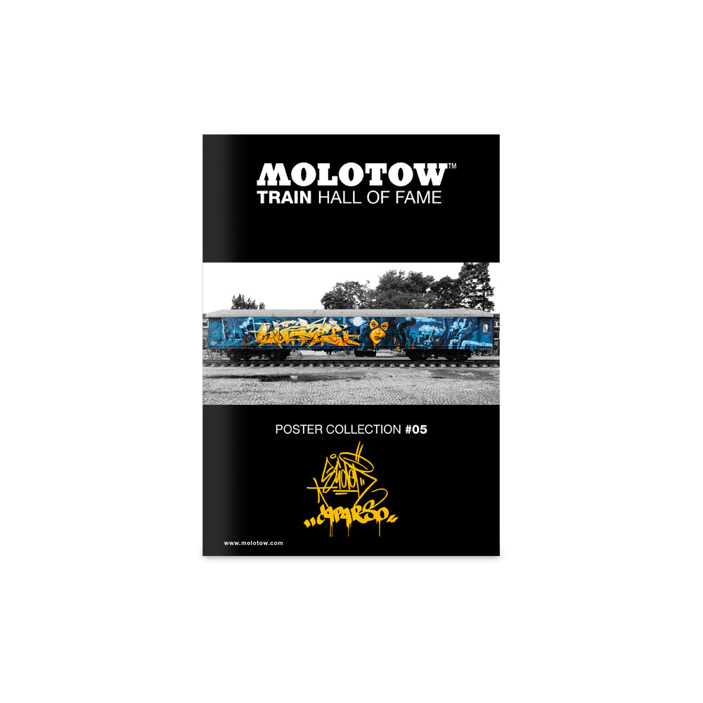 PREORDER Molotow - Merchandise - Posters - Train Hall Of Fame #05 Caparso & Slider