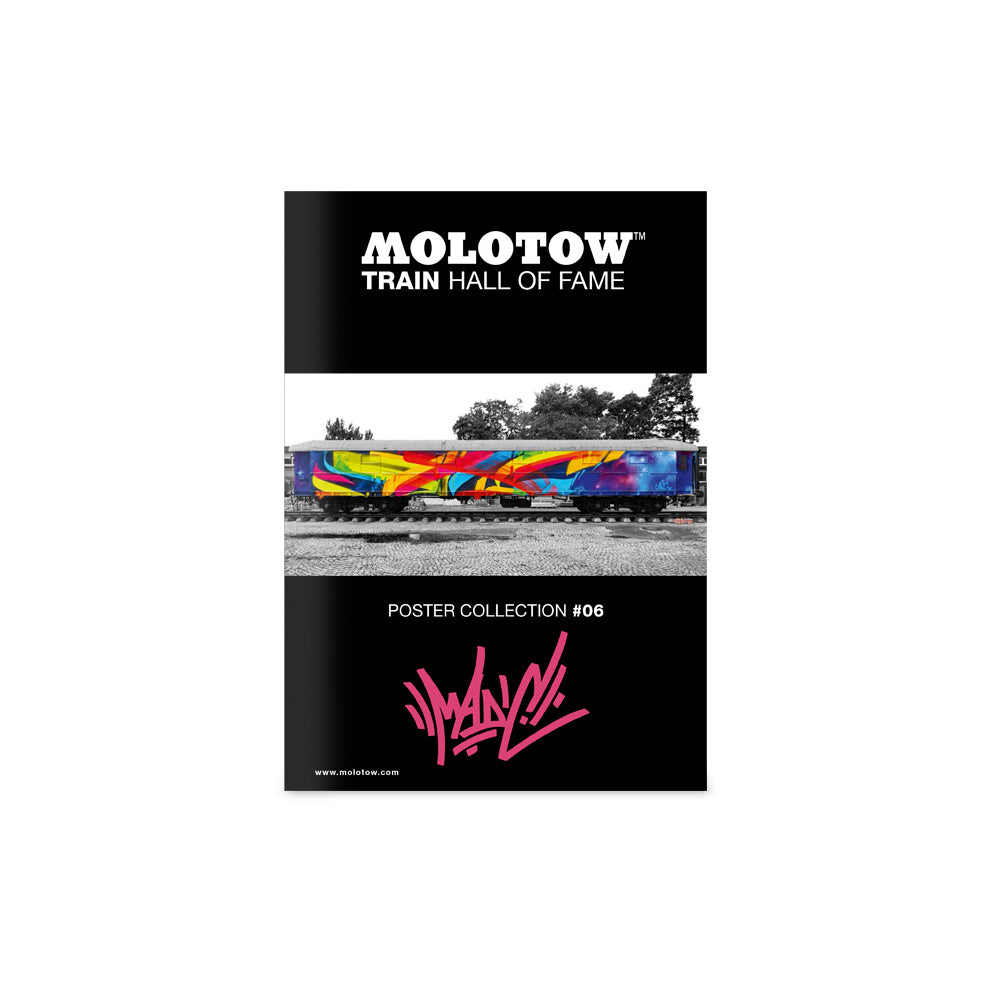 PREORDER Molotow - Merchandise - Posters - Train Hall Of Fame #06 Madc