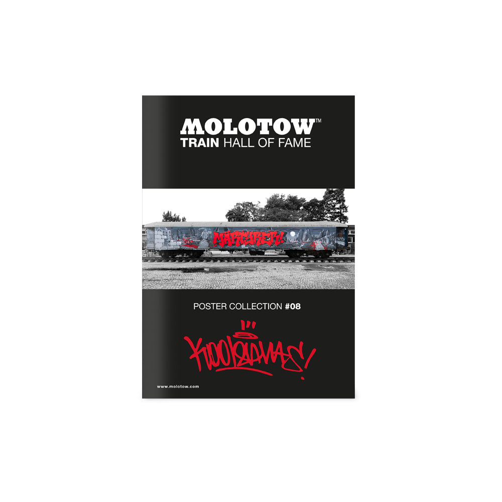 PREORDER Molotow - Merchandise - Posters - Train Hall Of Fame #08 Kool Savas