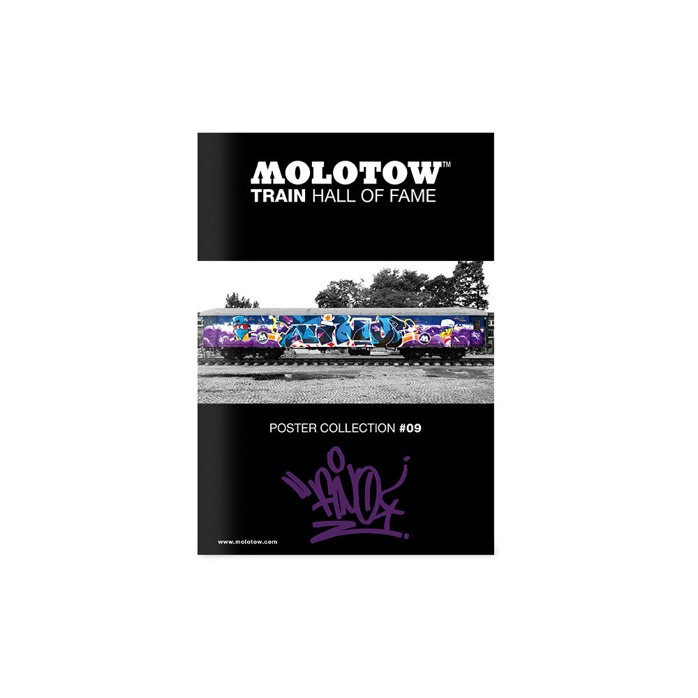 PREORDER Molotow - Merchandise - Posters - Train Hall Of Fame #09 Fino