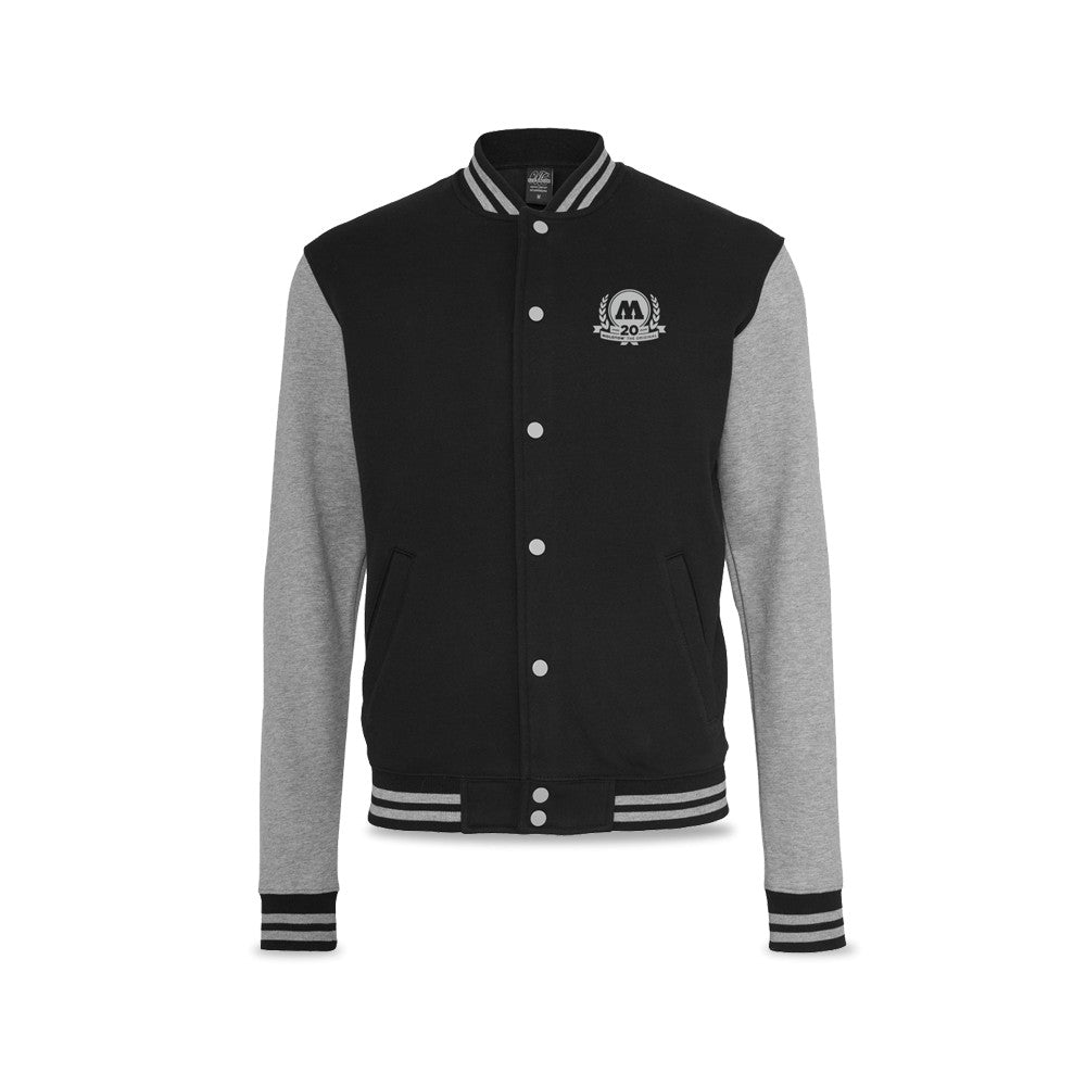 PREORDER Molotow - Merchandise - Clothing - Jacket Molotow College Jacket; Size S Black/Grey