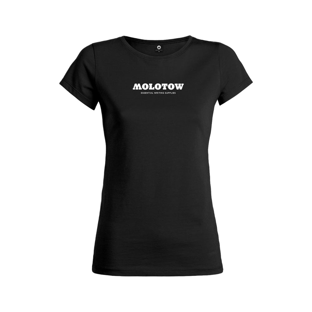 PREORDER Molotow - Merchandise - Clothing - T-Shirt Molotow Basic Shirt Girlie; Size L Black