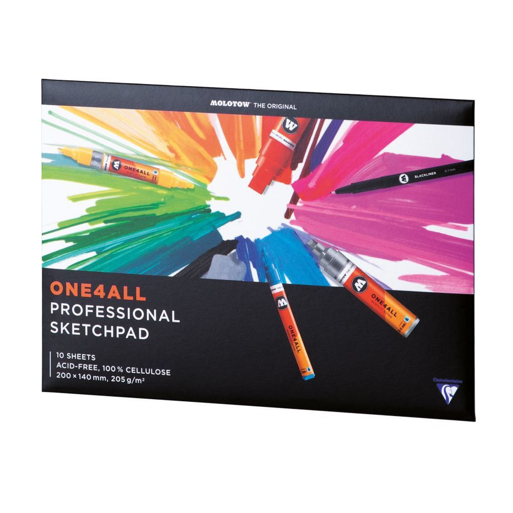 PREORDER Molotow - Merchandise - Clothing - One4All Professional Paper Set Din A5 - 50Pcs