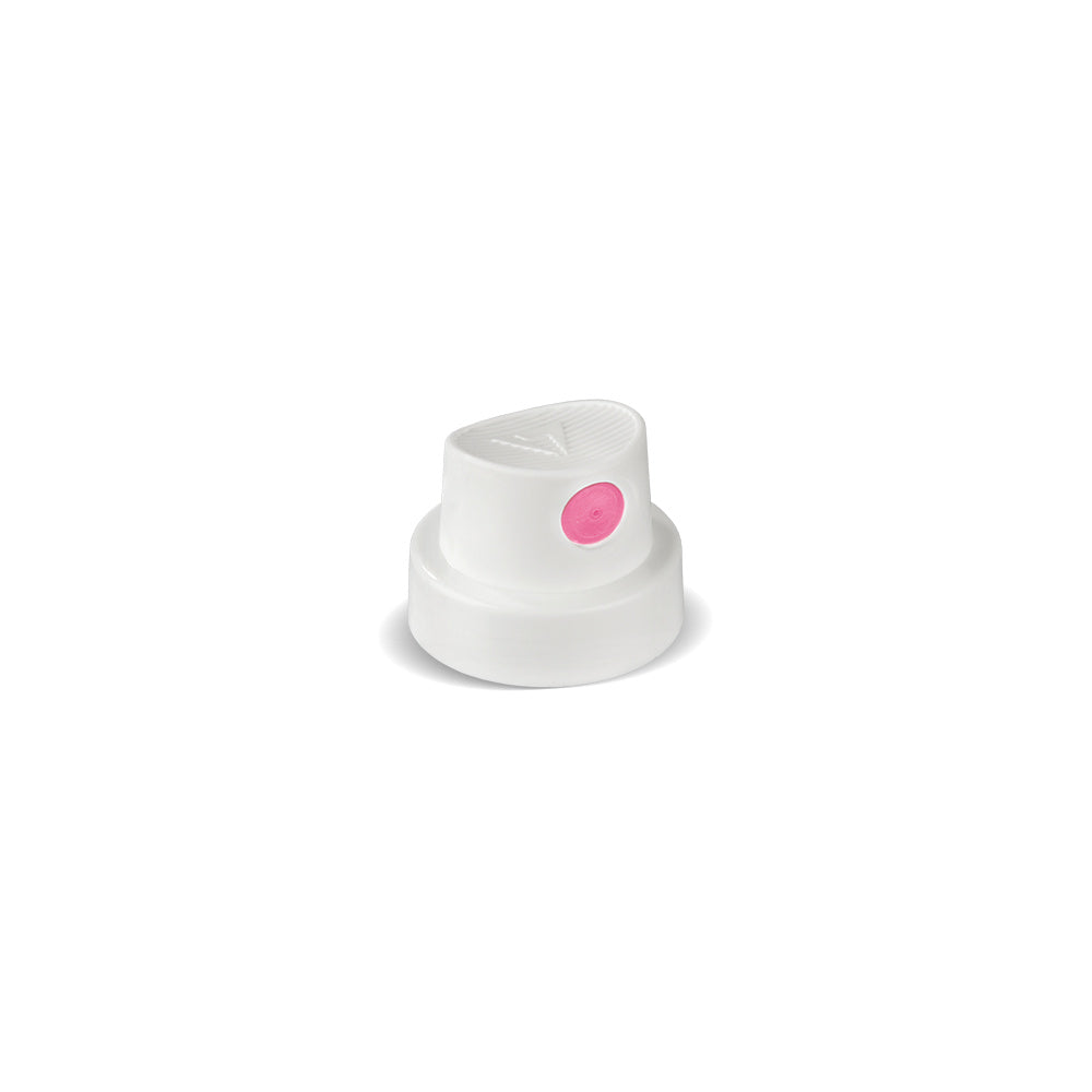 PREORDER Molotow - Merchandise - Clothing - Spray Cap Super Fat White/Pink Polybag 9005-500pc