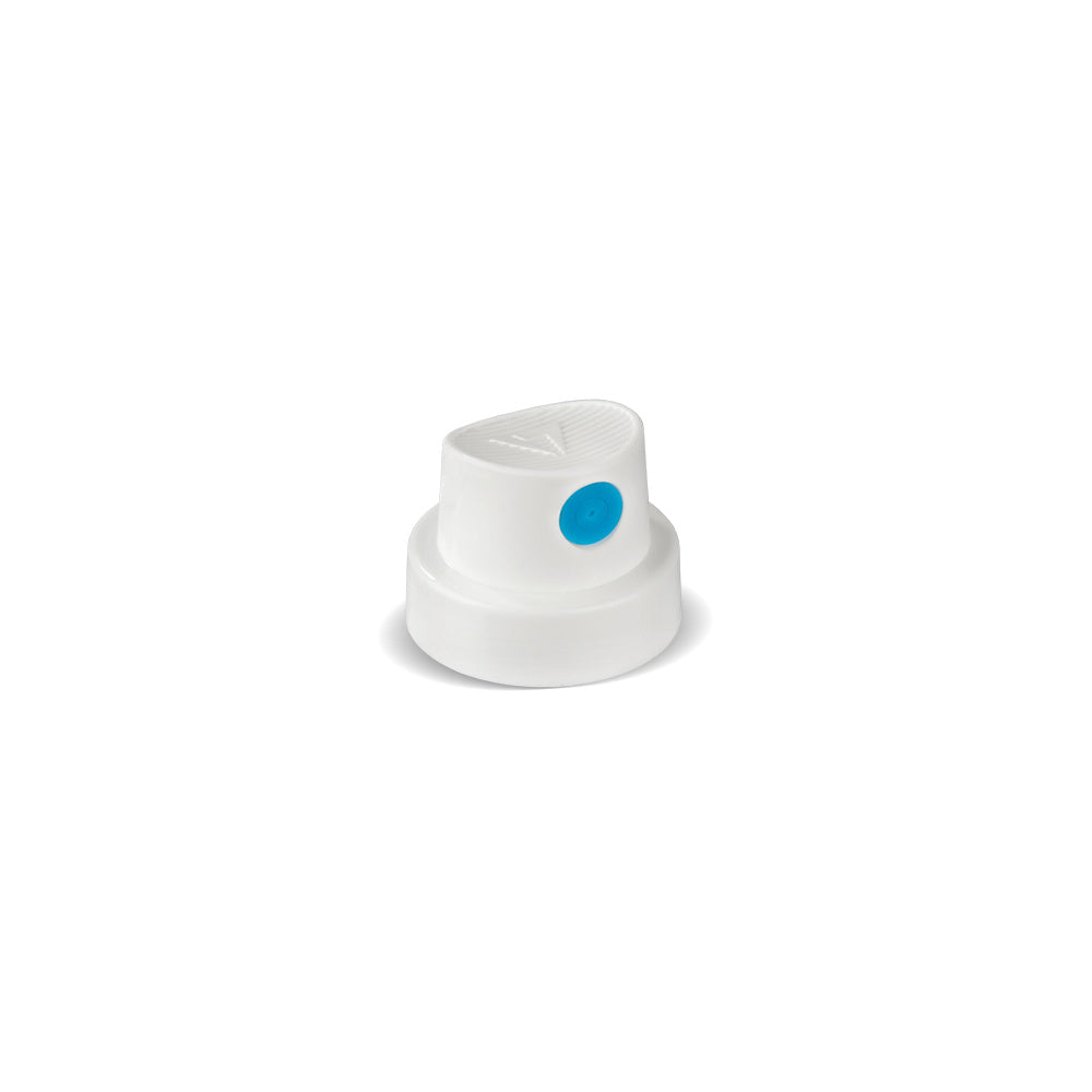 PREORDER Molotow - Merchandise - Clothing - Spray Cap Softcap White/Blue Polybag 9009-1000pc