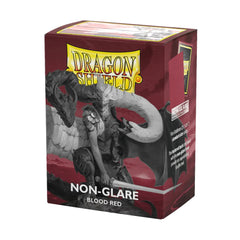 PREORDER Dragon Shield: Non-Glare Sleeves ? Matte ? Blood Red