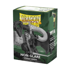 PREORDER Dragon Shield: Non-Glare Sleeves  Matte  Forest Green