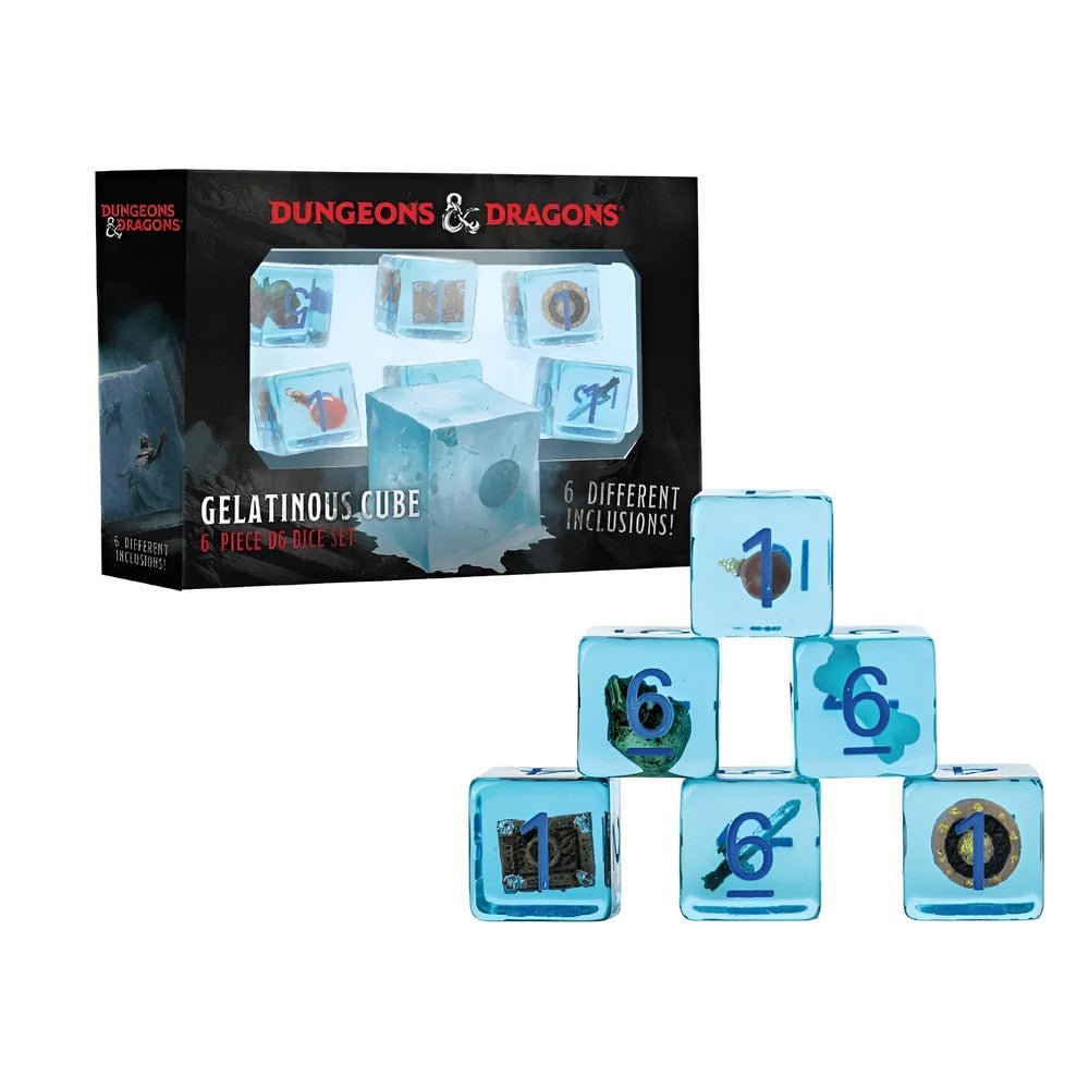 Fanroll: D&D?Gelatinous?Cube 6-Pack (6d6)