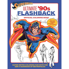 Superman: Ultimate 90s Flashback Official Coloring Book
