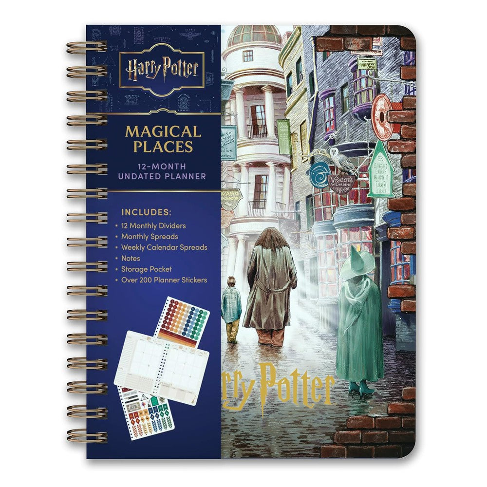 PREORDER Harry Potter: Magical Places 12-Month Undated Planner