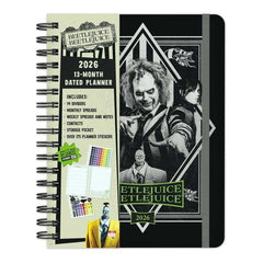 PREORDER 2026 Beetlejuice Beetlejuice 13-Month Weekly Planner