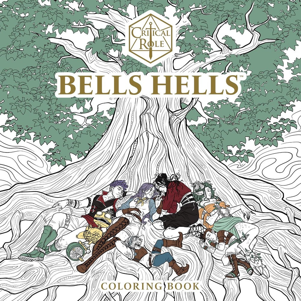 PREORDER Critical Role: Bells Hells Coloring Book