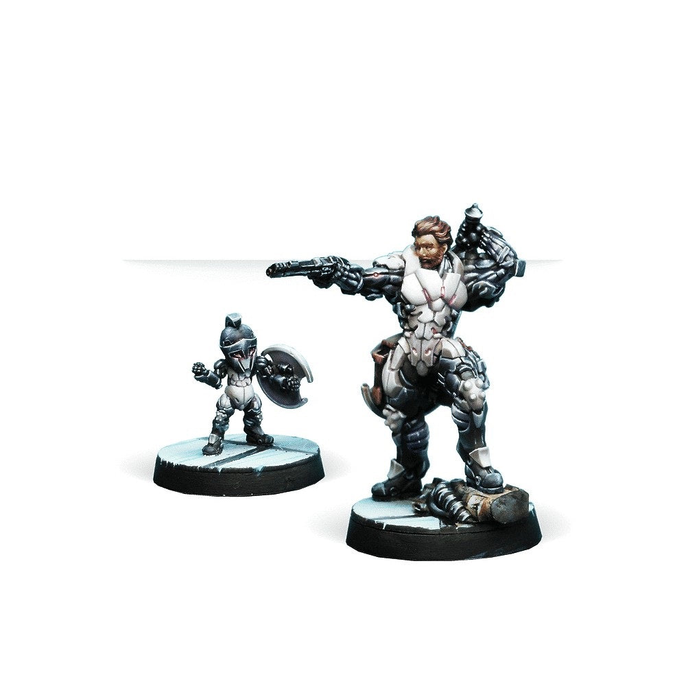PREORDER Infinity: ALEPH - Hector; Homerid Champion (Heavy Pistol; EXP CCW)