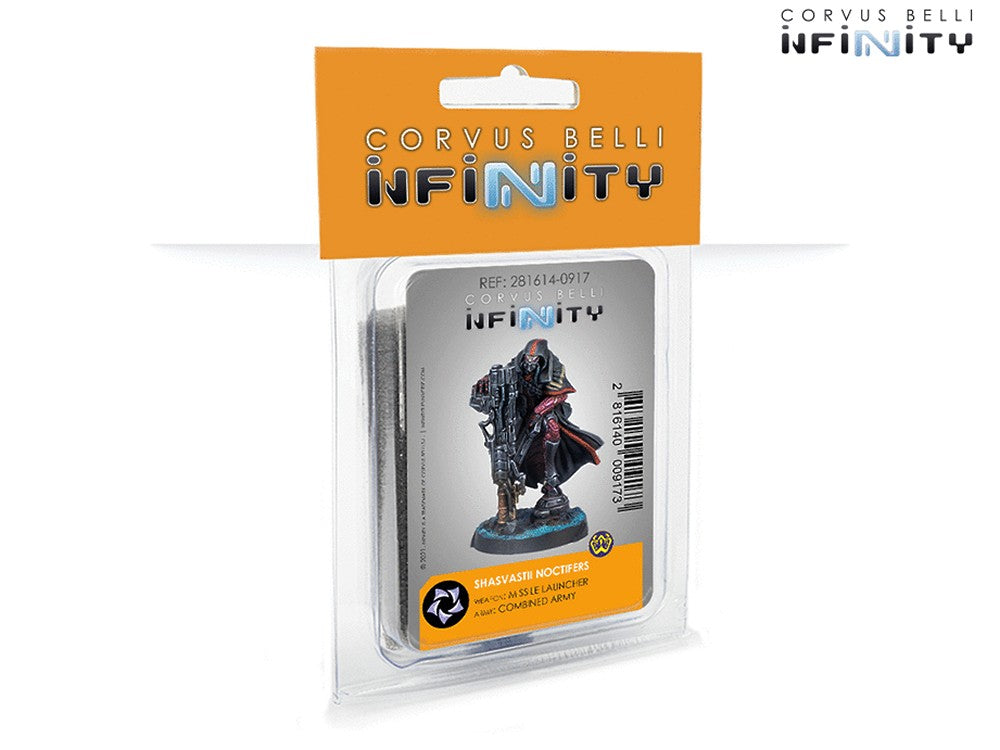 PREORDER Infinity: Combined Army - Shasvastii Noctifers (Missile Launcher)