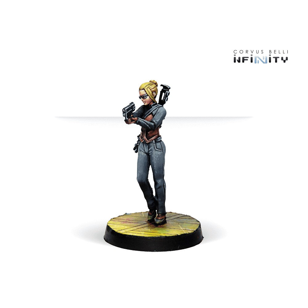 PREORDER Infinity: NA2 - Warcors; War Correspondents (Stun Pistol)