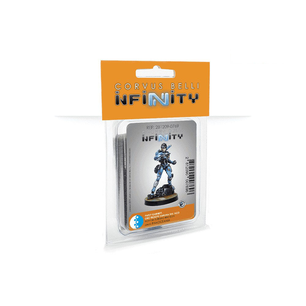 PREORDER Infinity: PanOceania - Patsy Garnett; Orc Troops Varuna Div. NCO (Submachine Gun)