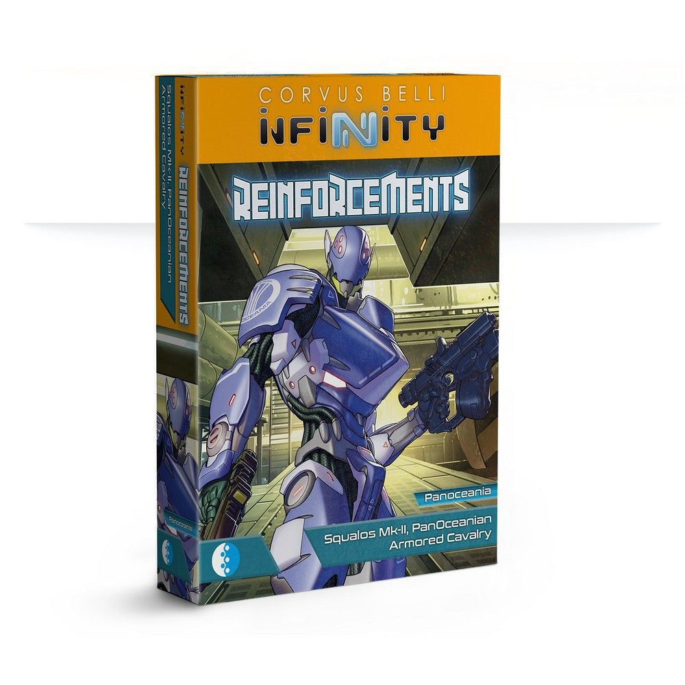 PREORDER Infinity: PanOceania - Reinf.: Squalos Mk-II; PanOceanian Armored Cavalry