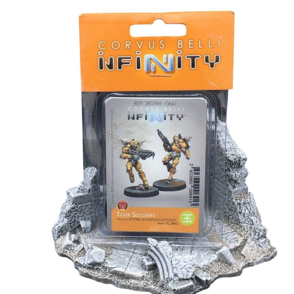 PREORDER Infinity: Yu Jing - Tiger Soldiers (Spitfire/ Boarding Shotgun)