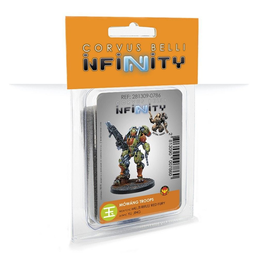 PREORDER Infinity: Yu Jing - Mng Troops (MULTI Rifle/ Red Fury)