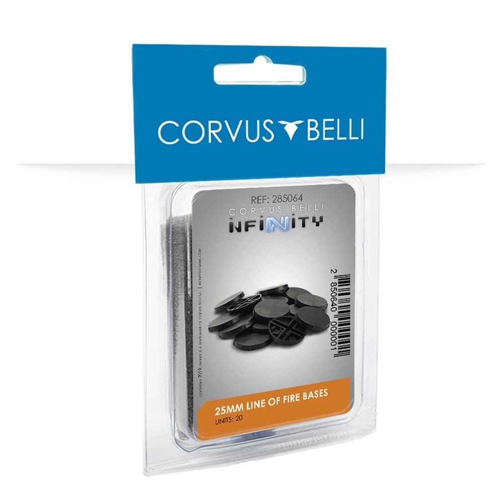 Infinity: Bases - 25 mm Line of Fire bases