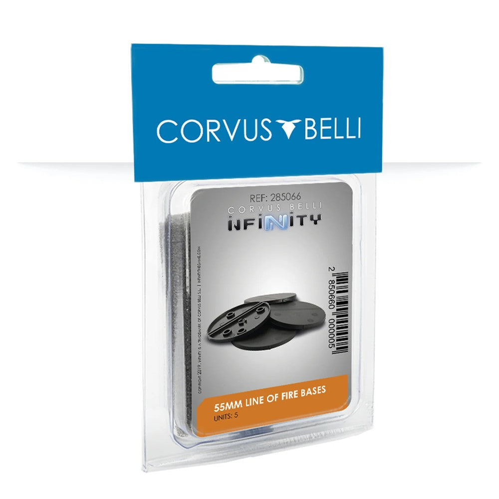 Infinity: Bases - 55 mm Line of Fire bases