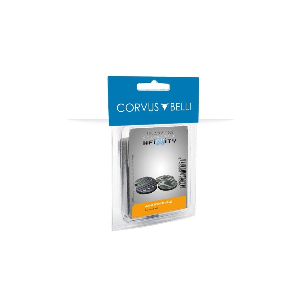 Infinity: Bases - 40mm Scenery Bases; Gamma Series