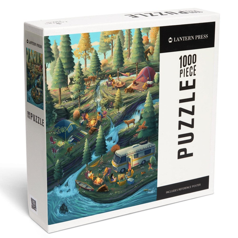 PREORDER 1000 Piece Puzzle Camping Enjoyment