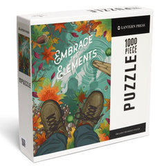 PREORDER 1000 Piece Puzzle EmbrcElmntsHkngFllClrs