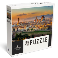 PREORDER 1000 Piece Puzzle Florence Italy Sunset