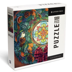 PREORDER 1000 Piece Puzzle Front Door with Wreath