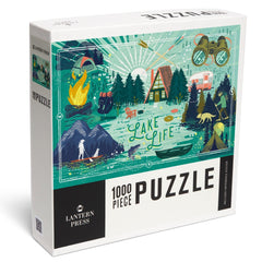 PREORDER 1000 Piece Puzzle Lake Life Series Colla