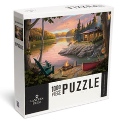 PREORDER 1000 Piece Puzzle Lake Living