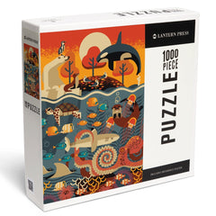 PREORDER 1000 Piece Puzzle Marine Animals GeoTxtr