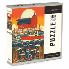 PREORDER 1000 Piece Puzzle Nautical Geometric