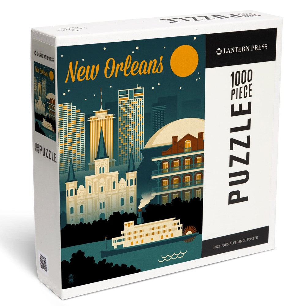PREORDER 1000 Piece Puzzle New Orleans Louisiana