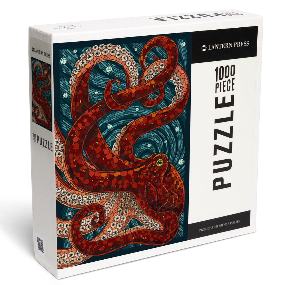 PREORDER 1000 Piece Puzzle Octopus Paper Mosaic