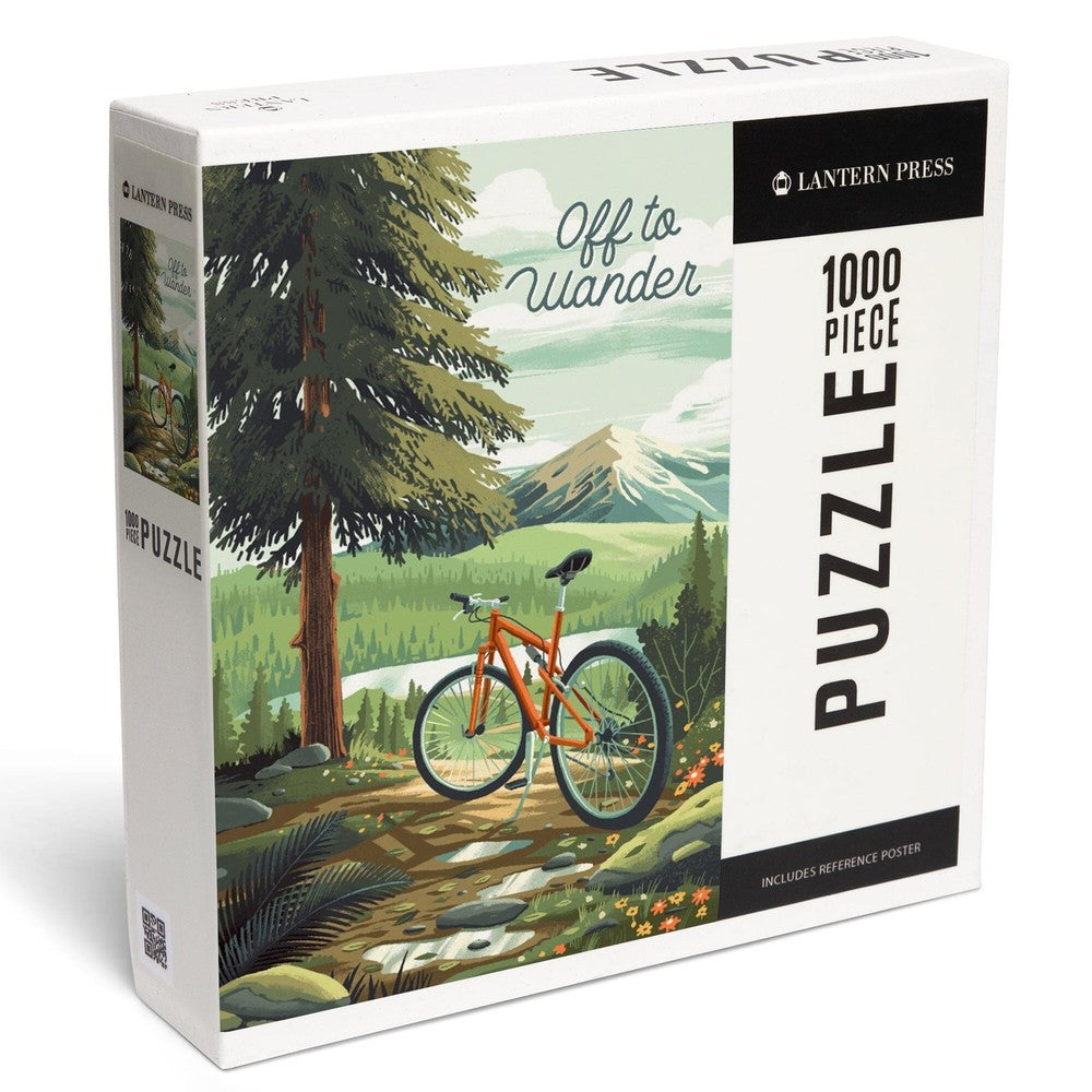 PREORDER 1000 Piece Puzzle Off To Wander Cycling