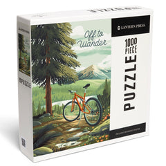 PREORDER 1000 Piece Puzzle Off To Wander Cycling
