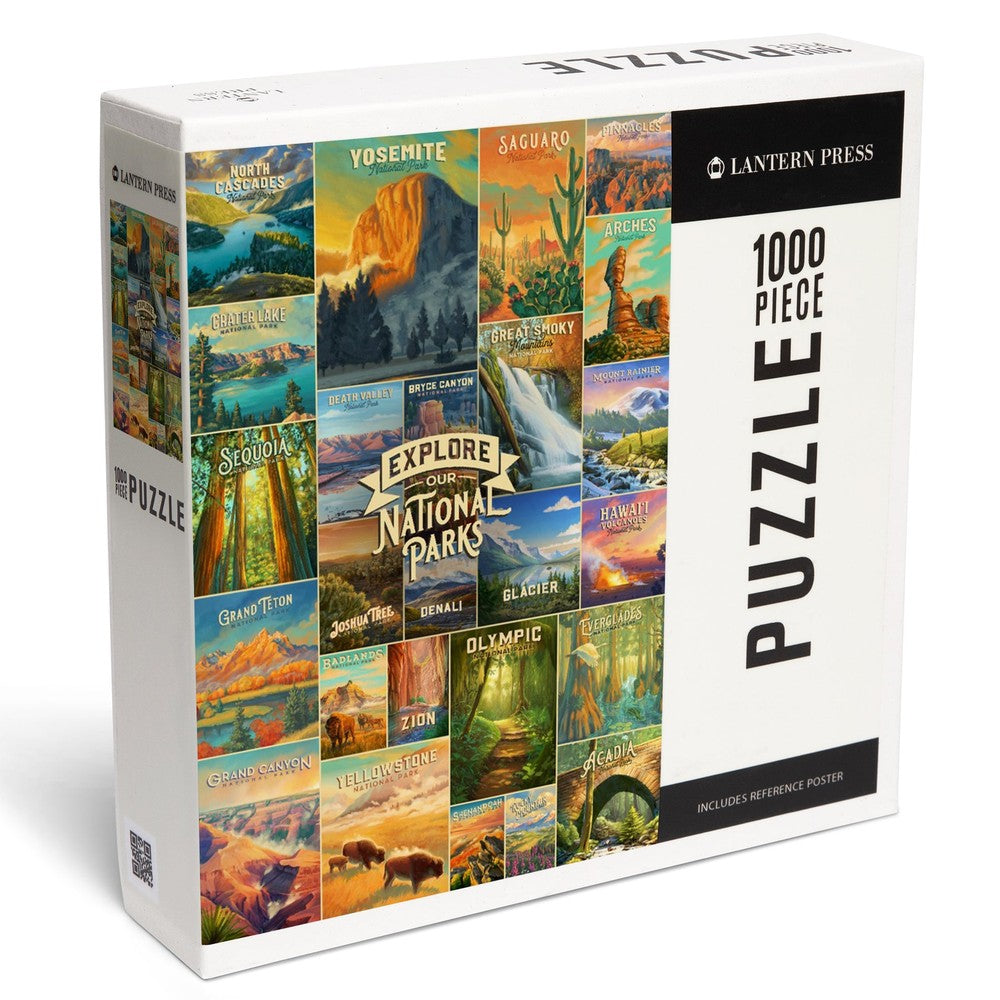 PREORDER 1000 Piece Puzzle Oil Painting National
