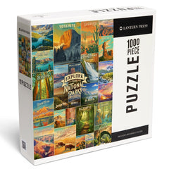 PREORDER 1000 Piece Puzzle Oil Painting National