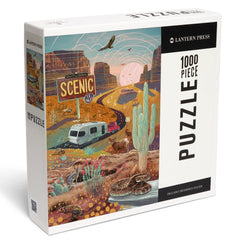 PREORDER 1000 Piece Puzzle Outlook Scenic Collage