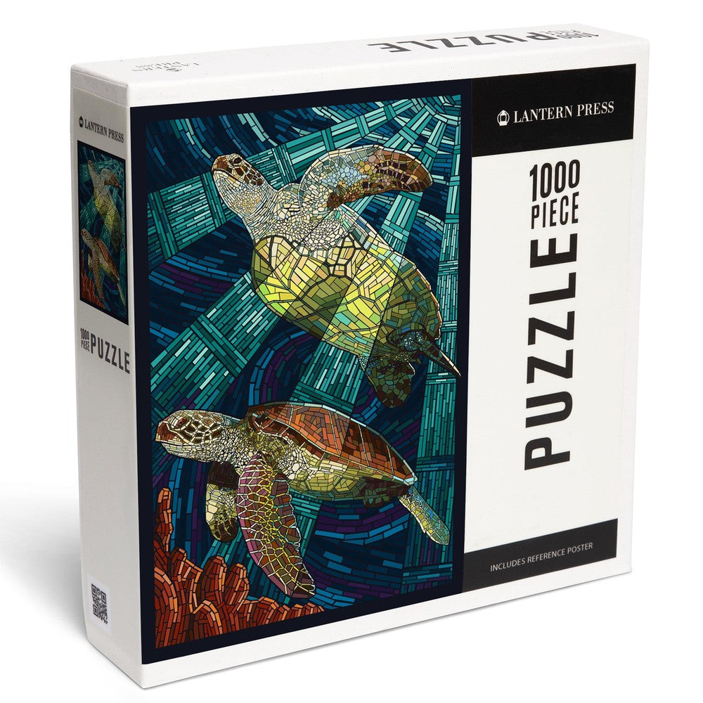 PREORDER 1000 Piece Puzzle Sea Turtle Paper Mosai