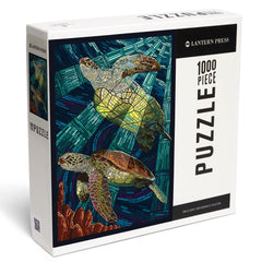 PREORDER 1000 Piece Puzzle Sea Turtle Paper Mosai