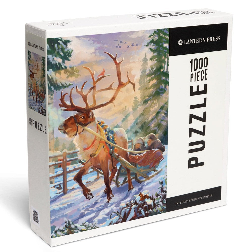 PREORDER 1000 Piece Puzzle Sleigh Ride