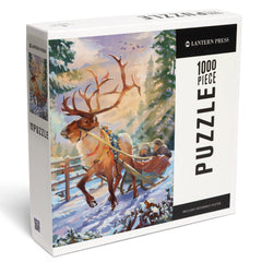 PREORDER 1000 Piece Puzzle Sleigh Ride