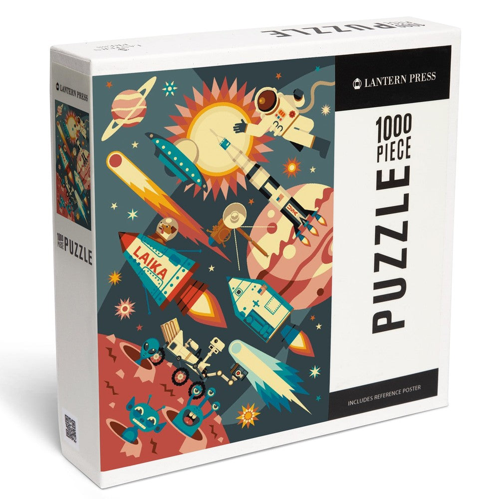 PREORDER 1000 Piece Puzzle Space Geometric