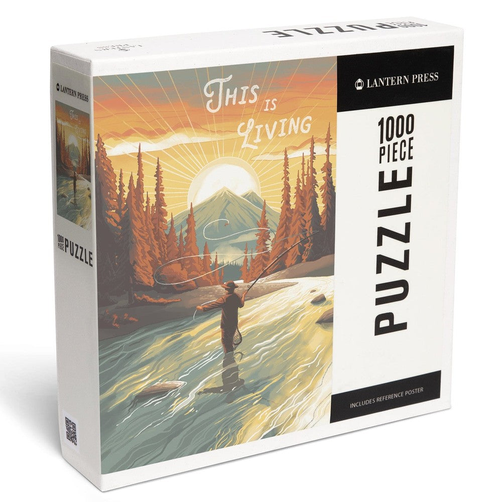 PREORDER 1000 Piece Puzzle This is Living Fishing