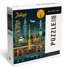 PREORDER 1000 Piece Puzzle Tokyo Japan Retro Skyl