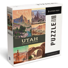 PREORDER 1000 Piece Puzzle Utahs National Parks C